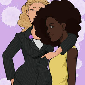 Lavender Ladies Show Art